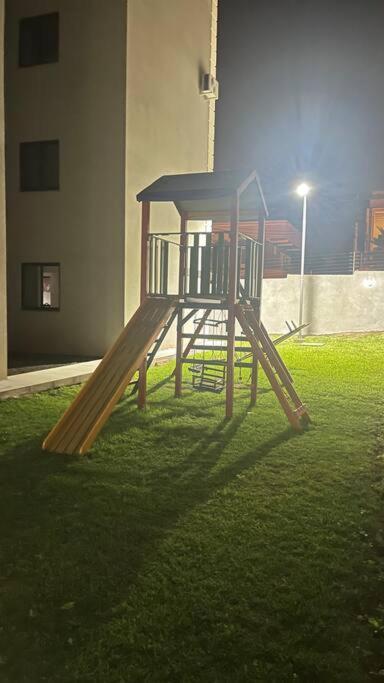 Apartamento No Andar Terreo フォス・ド・イグアス エクステリア 写真